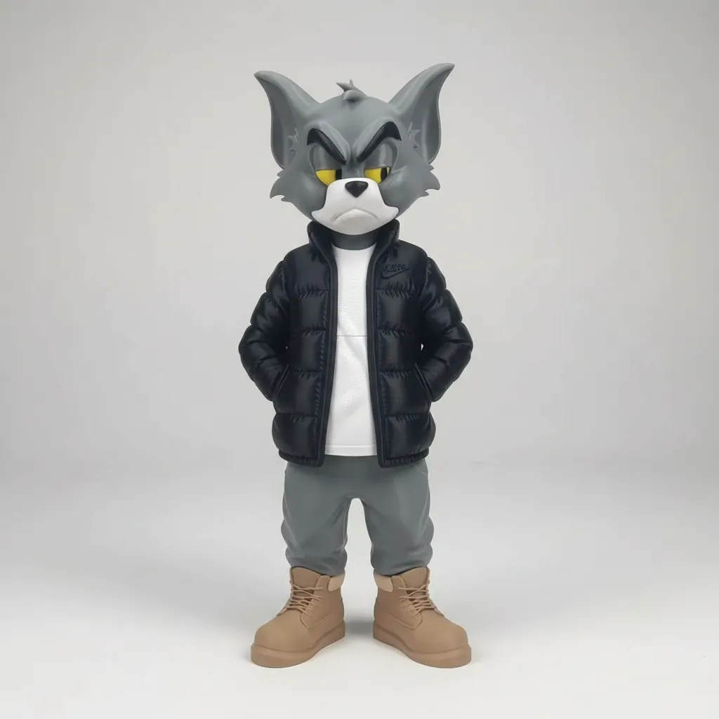 Render da peça Tom de jaqueta